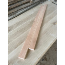 Gartenholz, Terassenholz, Lärche, gehobelt, Leiste, Kanten gerundet, unbehandelt, 30x80mm 